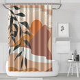 thumbnail image 1 of Waterproof Bohemian Shower Curtain 72x72 Inch Boho Style Polyester Unique Shower Curtain for Bathroom Hotel Home Decor with 12 Plastic Hooks, 1 of 5