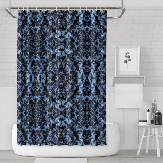 Waterproof Bohemian Shower Curtain 72x72 Inch Boho Style Polyester Unique Shower Curtain for Bathroom Hotel Home Decor with 12 Plastic Hooks