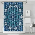 thumbnail image 1 of Waterproof Bohemian Shower Curtain 72x72 Inch Boho Style Polyester Unique Shower Curtain for Bathroom Hotel Home Decor with 12 Plastic Hooks, 1 of 5
