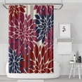 thumbnail image 1 of Waterproof Bohemian Shower Curtain 72x72 Inch Boho Style Polyester Unique Shower Curtain for Bathroom Hotel Home Decor with 12 Plastic Hooks, 1 of 5