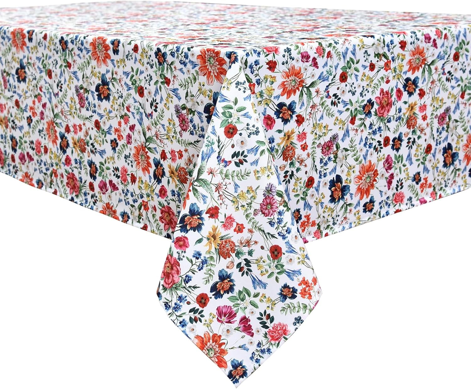 Waterproof Boho Farmhouse Table Cloth 60x102 Inch For Oblong Tables ...