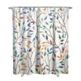 thumbnail image 1 of Waterproof Boho Style Shower Curtain 72x84 Inch Colorful Floral Vintage Polyester Unique Shower Curtain for Bathroom Hotel Home Decor with 12 Plastic Hooks, 1 of 5