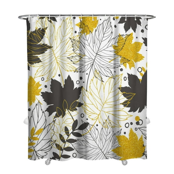 Waterproof Boho Style Shower Curtain 72x84 Inch Colorful Floral Vintage Polyester Unique Shower Curtain for Bathroom Hotel Home Decor with 12 Plastic Hooks