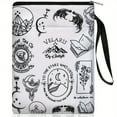 thumbnail image 1 of Waterproof Book Sleeve with Front Pocket - Zipper Protector Case for Readers, Book Lovers Gift (Librarian/Book Club Accessories), 1 of 8