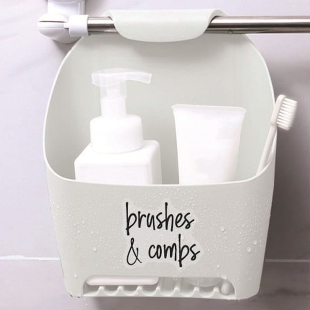 Shower Handle Labels Waterproof Bottle Bathroom Labels for Organizing, 189 Black Bathroom ...