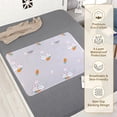 thumbnail image 1 of Waterproof Breathable Mattress Pad - Non-Slip Absorbent Bed Protector - Multipurpose Use for Adult Care & Shared Living Spaces(Silver), 1 of 6