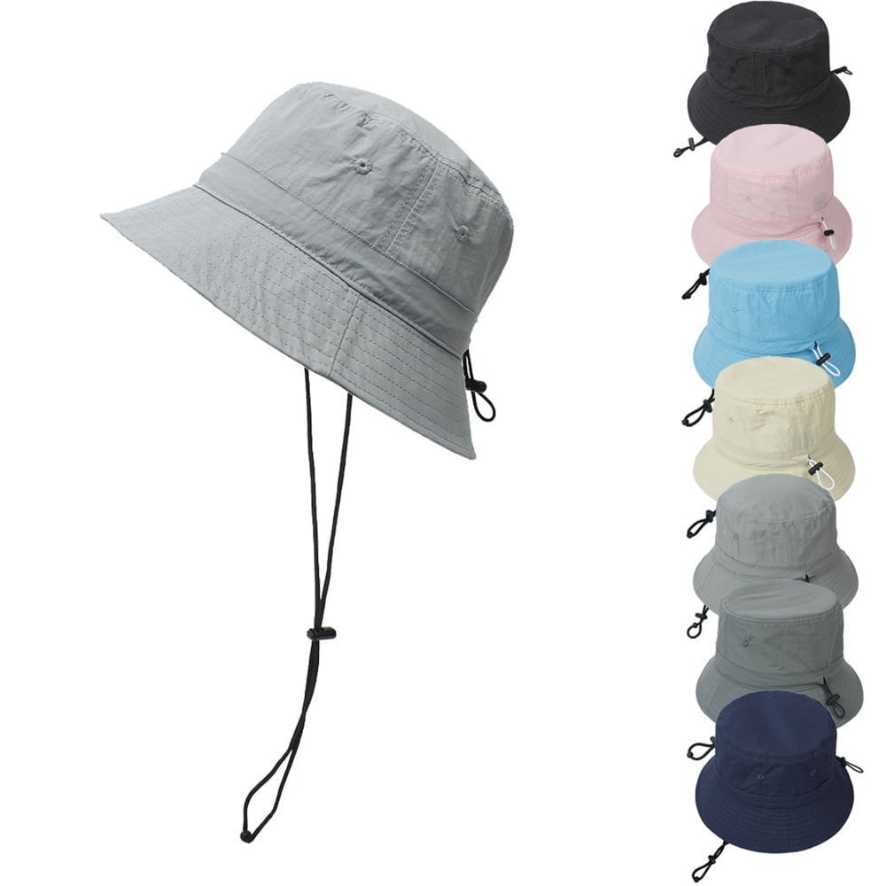 KI-8jcuD Womens Cap Women Sun Hat Wide Brim Beach Hat Adjustable Bucket Hat  Summer Hats X Mount Men'S Sun Hat Men'S Waterproof Rain Hat Fishing Hat