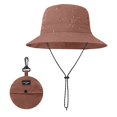 thumbnail image 1 of Waterproof Bucket Hats for Woman Men Rain Hat UPF 50+ Sun Hats for Women Packable Outdoor Hiking Safari Fishing Hat 2026 Summer Beach Sun Hat Foldable Lightweight Caps, Brick Red, 1 of 8