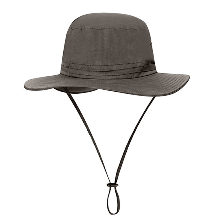 Waterproof Nylon Bucket Sun Hat UPF50+ Wide Brim Foldable Floppy Waterproof Bucket Rain Hat for Women Wide Brim Summer UPF50+  main image 3