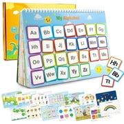 Xueyu Busy Book for Kids, Montessori Autism Sensory Educational Toys, 15 Pages Toddlers Preschool Activity Binder and Early Learning Toys, for Boys & Girls Develops Fine Motor Skills