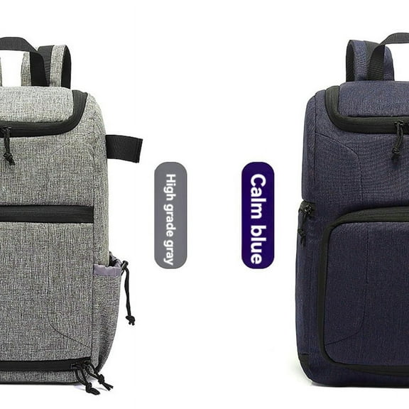Waterproof Camera Bag Photo Cameras Backpack for Laptop DSLR Portable Travel Lens Pouch Video Bag Gray