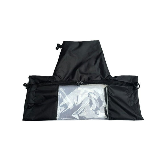 Waterproof Camera Rain Cover for Outdoor Protection (Black)