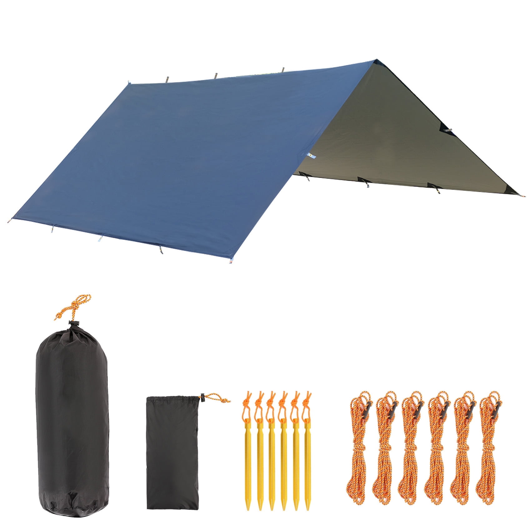 Tesleader Waterproof Camping Tarp for Tent, Ultralight Hammock