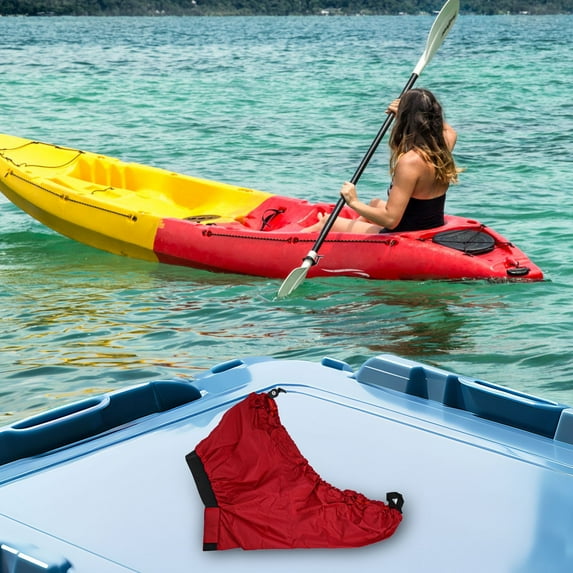 Waterproof Canoe Kayak Spray Skirt Deck Sprayskirt Cockpit Deck Cover Adjustable Marine Boat Spraydeck Spray Deck Skirt S M L XL