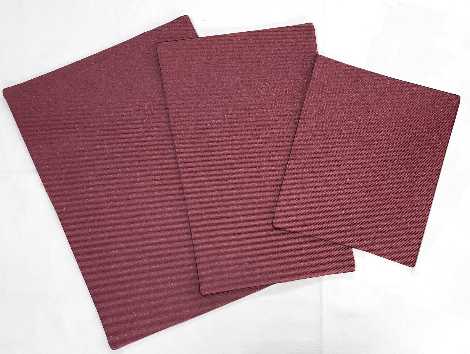 Waterproof Canvas Countertop Appliance Slider Mats by Penny's Needful Things (Burgundy) Medium