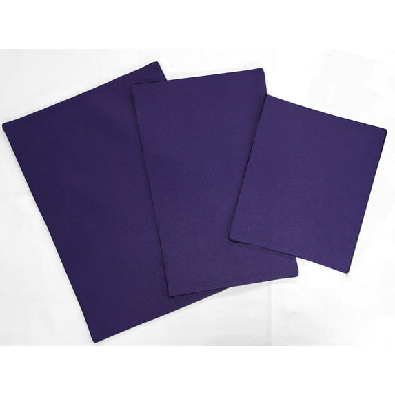 Waterproof Canvas Countertop Appliance Slider Mats by Penny's Needful Things (Purple) 3-Pack