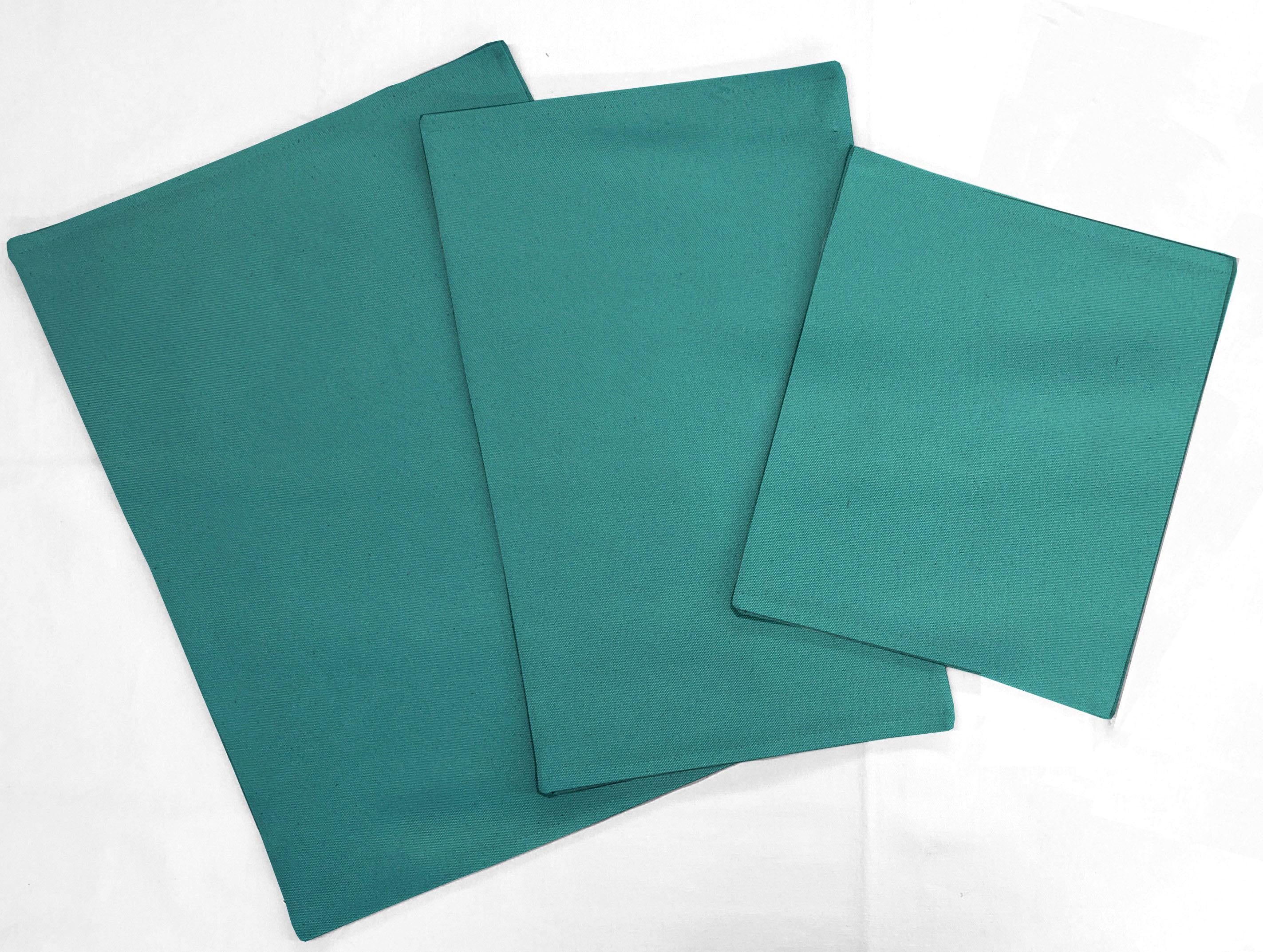Waterproof Canvas Countertop Appliance Slider Mats by Penny's Needful Things (Teal) 3-Pack