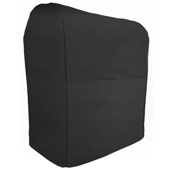 Waterproof Canvas Cover Compatible with Hamilton Beach 4 Quart 7 Speed Tilt Head Stand Mixer by Penny's Needful Things (Black)