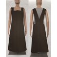 thumbnail image 1 of Waterproof Canvas Cross Back Apron by Penny's Needful Things (Dark Brown), 1 of 3