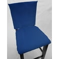 thumbnail image 1 of Waterproof Canvas Dining Room Chair Back Covers or Seat Covers by Penny's Needful Things (Chair Back Cover Only) (16 W x 15 H CHAIR BACK) (Royal Blue), 1 of 3
