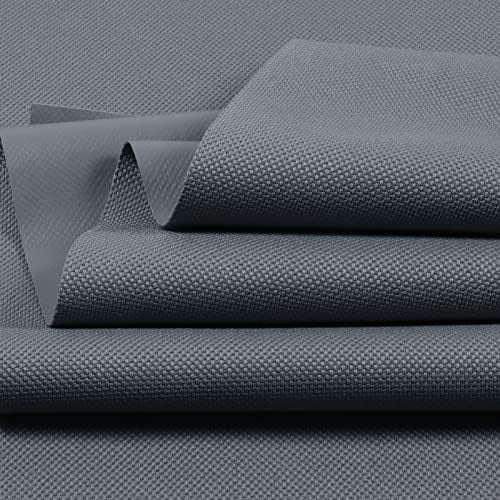Waterproof Canvas Fabric 600Denier - Marine Awning Outdoor Fabric  Water-Resistant Cordura Material PVC Coated for Sunbrella Cushion Tent Bag  60 Wide