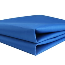 Waterproof Canvas Fabric Outdoor Cover Polyester Surface & PVC Coated Backing Blue