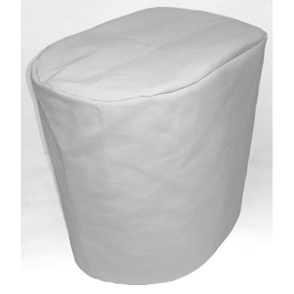 Waterproof Canvas Food Processor Cover by Penny's Needful Things (Small, White)