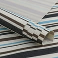 thumbnail image 1 of Waterproof Canvas Outdoor Fabric Stripe Blue - 60"W 600 Denier Cordura Material  for Sunbrella Tent Awning Marine, 1 of 3