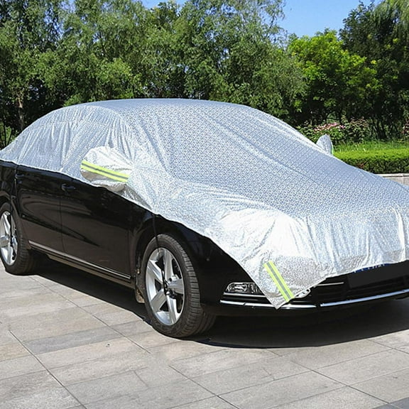 Waterproof Car Cover All Weather for Automobiles, Outdoor Sun UV Rain Dust Wind Snow Protection