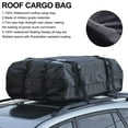 Waterproof Car Roof Top Rack Carrier Cargo Bag Luggage Storage Cube Bag