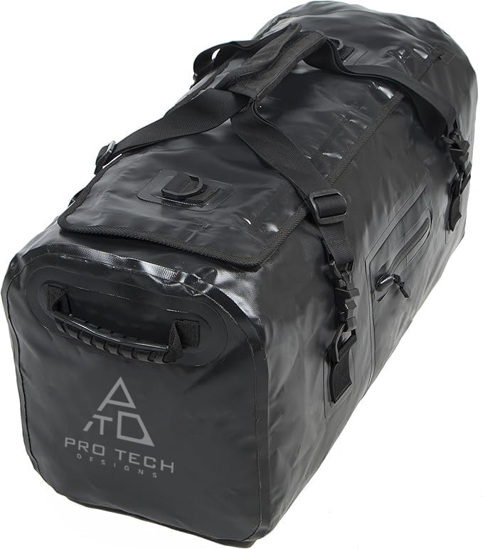 60L Waterproof Car Top Duffel Bag - Travel Gear Carrier, No Roof Rack Needed