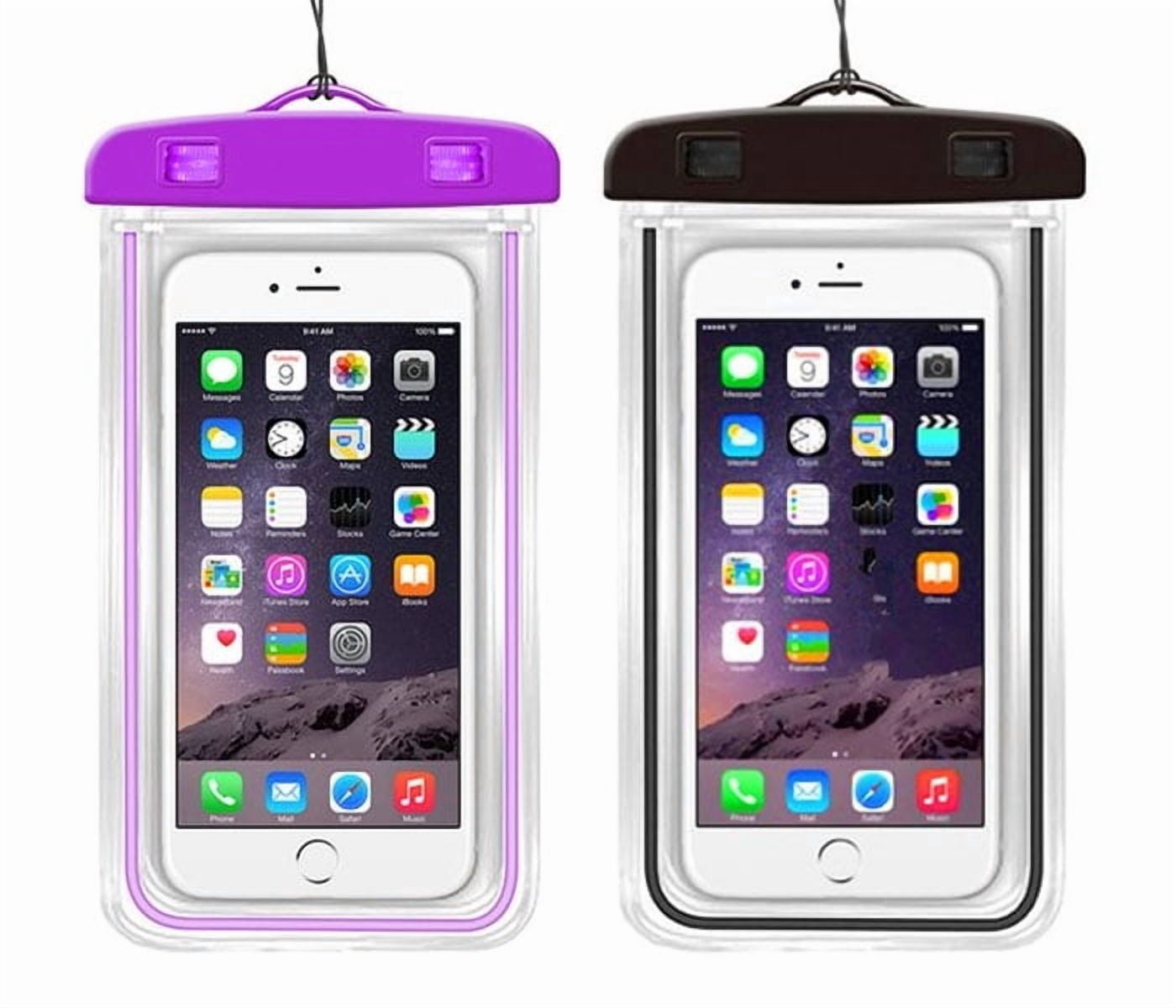 Waterproof Case 2 Pieces for Samsung Galaxy A06/A16 5G/A26 5G/A36 5G/A56 5G - Underwater Bag For Pool Sea Floating Cover Touch Screen IPX8 Pouch