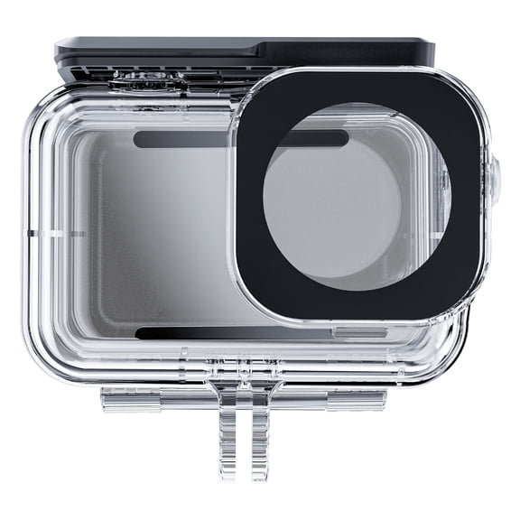 Waterproof Case for DJI Osmo Action 4/3 45M Diving Housing with IP68 Rating, High-Transparency Tempered Glass, Anti-Drop Protective Shell with Stainless Steel Buttons for Underwater Filming