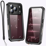 Waterproof Case For Apple iPhone 18 Pro Max 6.9 inch 2026 IP68 Underwater Shockproof Heavy Duty Cover Black
