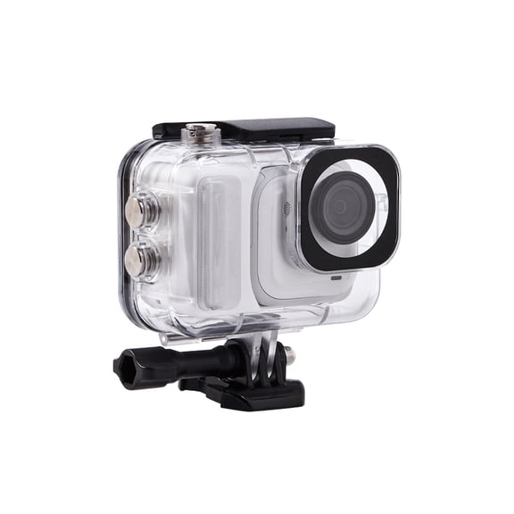 Waterproof Case for Insta360 GO Ultra, 60M/196FT Underwater Housing, High Transparency PC & Glass Material, Precision Fit Action Camera Protective Case