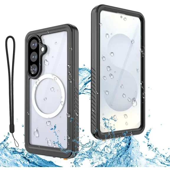 Waterproof Case for Samsung Galaxy S26 Compatible with MagSafe Snowproof,Dustproof and Shockproof,IP68 Certified Real 360 Full Body Protection Fully Sealed Underwater Cover