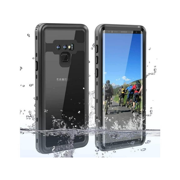 Waterproof Case for Samsung Galaxy Note 9 6.4 Inch, Dustproof Shockproof Case with Built-in Screen Protector, Full Body Protective Cover