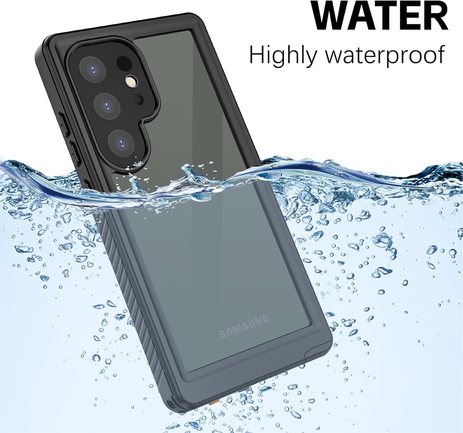 Waterproof Case for Samsung Galaxy S24 Ultra/S24 Plus/S24, Full Sealed