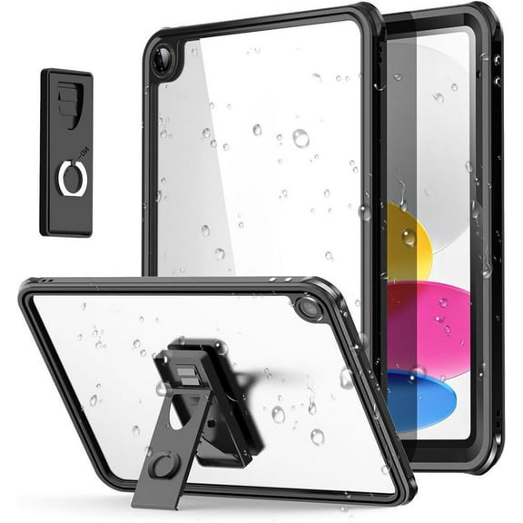 Waterproof Case for iPad (A16) 11th Generation 11 Inch 2025, iPad 10th Generation 10.9 inch 2022,[Built-in Screen Protector&Stand] [IP68 Waterproof] Shockproof Protective Cover