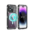 thumbnail image 1 of Waterproof Case for iPhone 15 Pro Max 6.7 inch, Built-in [Screen Protector] [IP68 Water Proof] [14FT Military Grade Shockproof], Metal Full Body Aluminum Protective Drop Protection Cover, 1 of 7