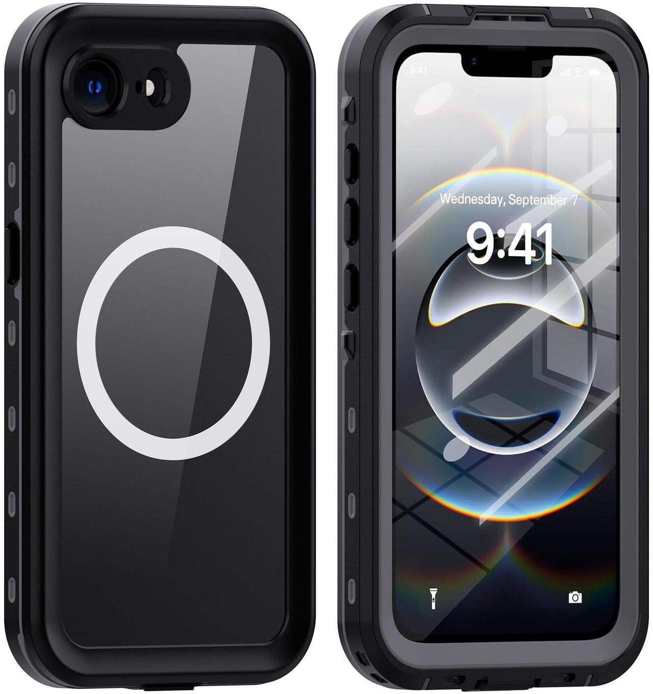 Waterproof Case for iPhone 16e, Shockproof Dustproof Built-in Screen Protector, Full Body Sealed Heavy Duty Protective Cover for iPhone 16e 6.1 Inches