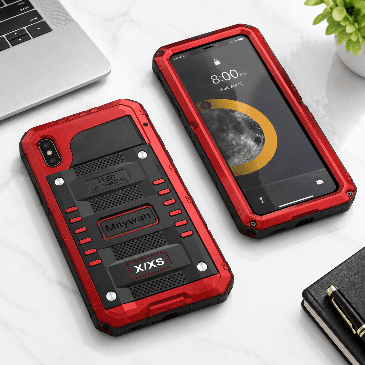 Waterproof Casepatible With X/xs [full Body Protective] Cover Built-in ...