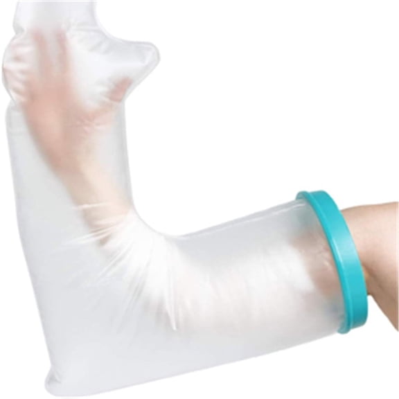 Waterproof Cast Cover Arm Adult, Soft Comfortable Cast Protector for Shower, Reusable Elastic Cast Bag for Bandage, Wound Care Supplies63.5*43*21cm)