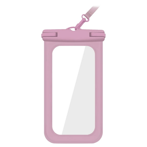 Waterproof Cell Phone Pouch - 100FT Floating Dry Bag with Lanyard, Clear Touchscreen, Fits Up to 6.9" Phones for Beach/Pool/Swimming