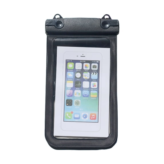 Waterproof Cell Phone Pouch Clear Underwater Phone Holder Protector Universal Mobile Phone Dry Bag with Neck Lanyard for Beach Swimming Pool
