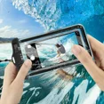 thumbnail image 1 of Waterproof Cell Phone Pouch Underwater Case - Random Colors, Shockproof Design, 1 of 5
