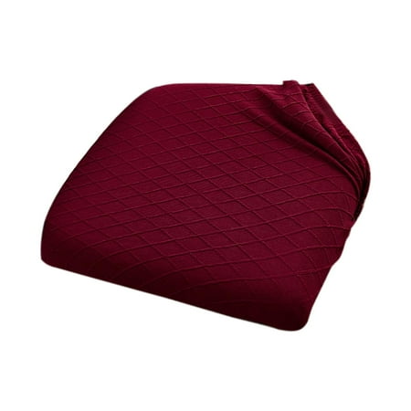 Waterproof Chair Cover, Dust Removable Decorative Washable Elastic Leakproof Seat Covers for Hotel Bar Restaurant Wedding Dining Room Red