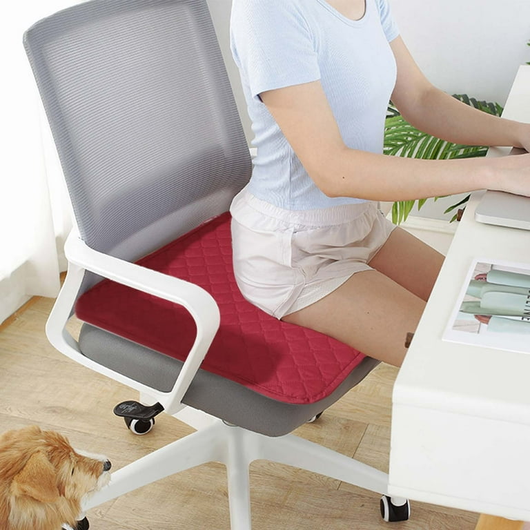 Waterproof Chair Pads for Incontinence Reusable Seat Protector Pads 17.7 x 17.7