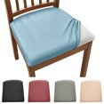 thumbnail image 1 of Waterproof Chair Seat Cover for Dining Room Chairs Removable Washable Upholstered Chair Seat Protectors Water Resistant Decorative Chair Cushion Slipcovers, 1 of 8