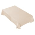 thumbnail image 1 of Waterproof Checkered Tablecloth Wipeable Plastic Table Cover for Outdoor Picnic and Catering 54x71 Inch Brown, 1 of 6